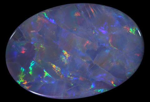 Brilliant Big Opal 26.70ct..Red Multi Colour! 1094 freeshipping - Global Opals