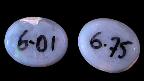 Solid Matching Opals /Backs