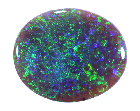 Very Bright solid Black Opal (116)