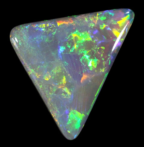 Amazing Colour Display Brilliant Solid Opal 3.67ct / 1214 freeshipping - Global Opals