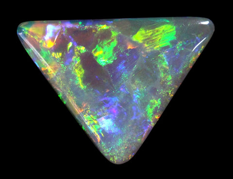 Amazing Colour Display Brilliant Solid Opal 3.67ct / 1214 freeshipping - Global Opals