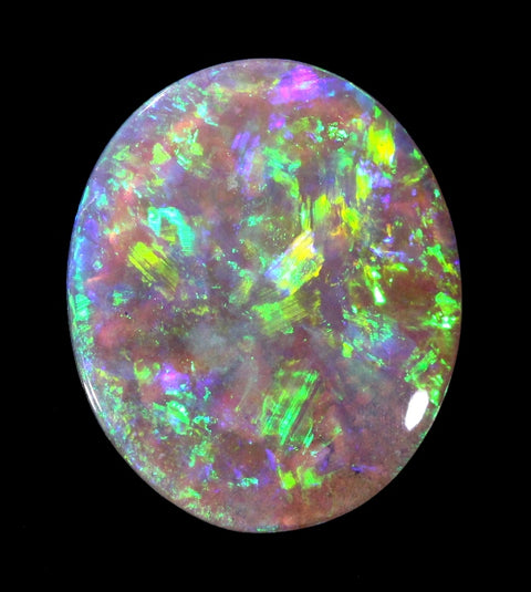 Brilliant Neon Green Gold Colours Natural Solid Opal 1.49ct / 1216 freeshipping - Global Opals