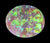 Brilliant Neon Green Gold Colours Natural Solid Opal 1.49ct / 1216 freeshipping - Global Opals