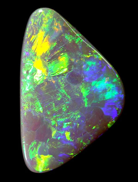 10.27 carat stunning free-form semi-black Opal!