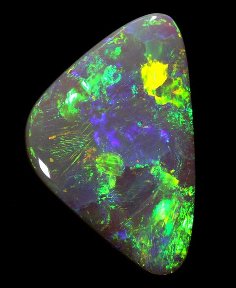 10.27 carat stunning free-form semi-black Opal!