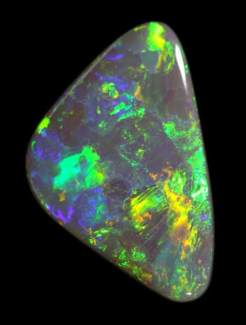 10.27 carat stunning free-form semi-black Opal!