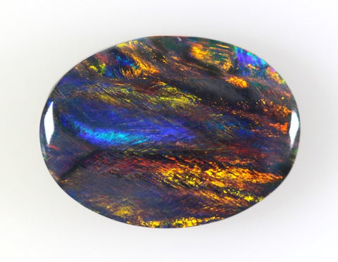 4.29 carat Deep Colour solid black Opal!
