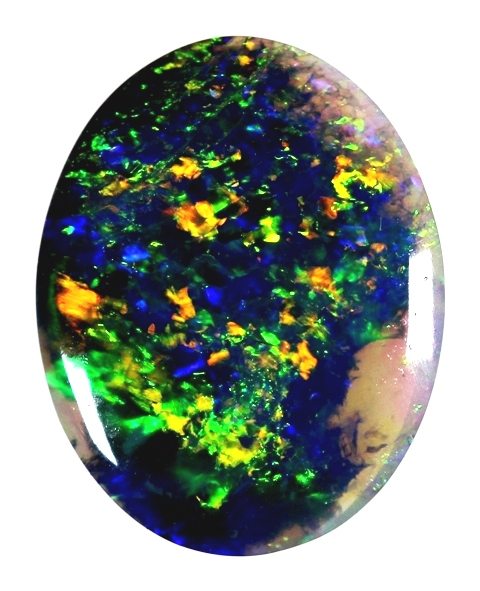 Solid Black Opal