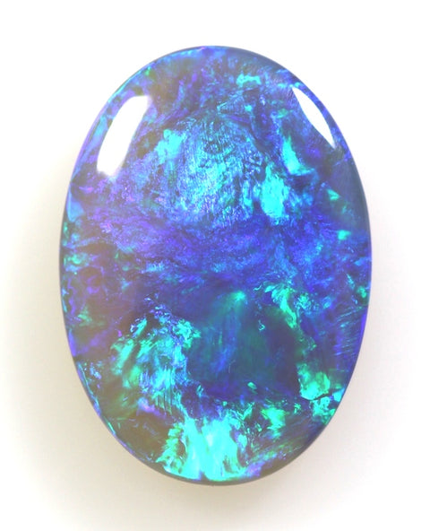 1319 - Brilliant Lightning Ridge Opal 10.62ct - Natural Solid Dark Opal freeshipping - Global Opals