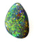 2.47 carat Sparkling bright pin fire semi-black Opal!