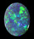 Lightning Ridge Solid Semi-Black Opal 2.19ct / 1337 freeshipping - Global Opals