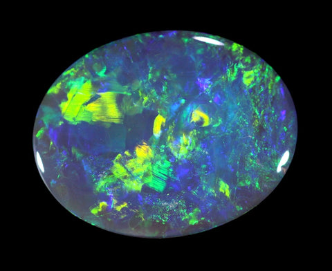 Lightning Ridge Solid Semi-Black Opal 2.19ct / 1337 freeshipping - Global Opals