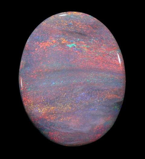 1338 Lightning Ridge Solid Dark Opal 2.06ct freeshipping - Global Opals