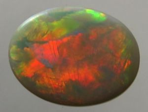 Lightning Ridge Bright Red Solid Opal 3.60ct / 1087 freeshipping - Global Opals