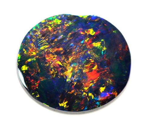 Red on black classic solid black Opal!