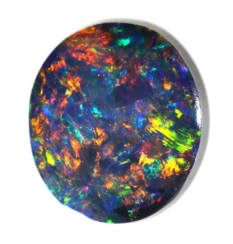 Red on black classic solid black Opal!