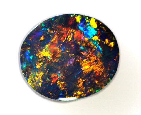 Red on black classic solid black Opal!