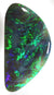 23.85ct Large Green/Blue Semi-Black Solid Opal (1573) freeshipping - Global Opals