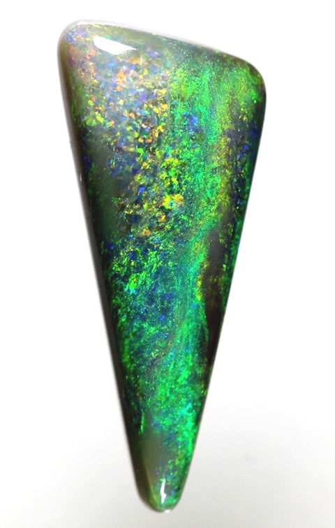 Large Triangle Drop-Shaped Solid Opal 10.09ct / 1533 freeshipping - Global Opals