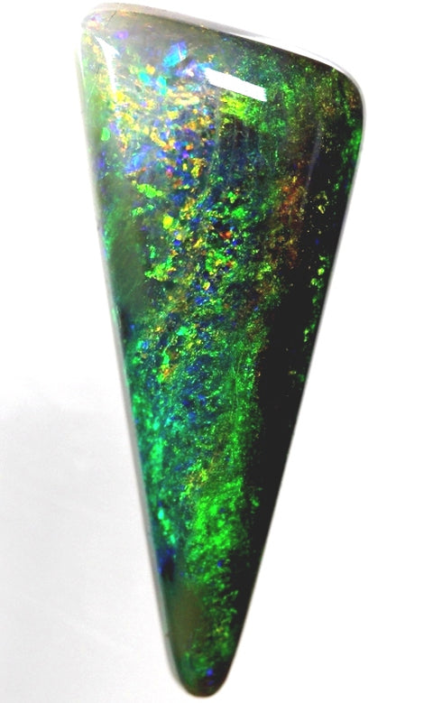 Large Triangle Drop-Shaped Solid Opal 10.09ct / 1533 freeshipping - Global Opals