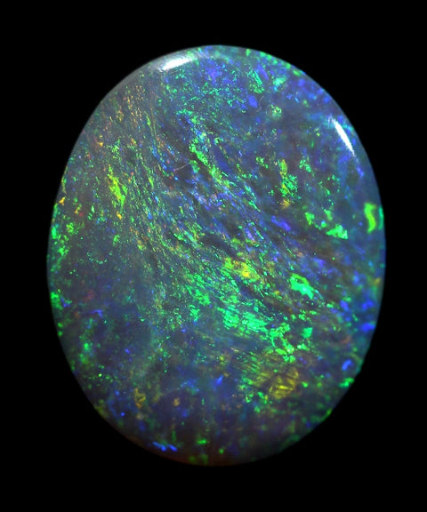 Solid Bright Unique Dark Opal Lightning Ridge Beauty 2.12ct / 1796 freeshipping - Global Opals
