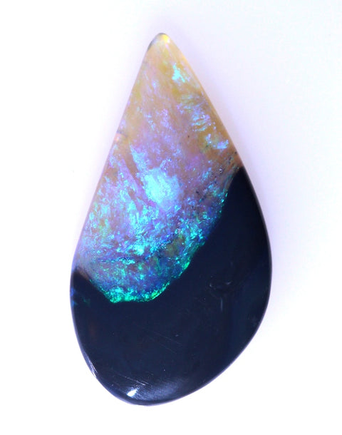 Unique Solid Black Opal
