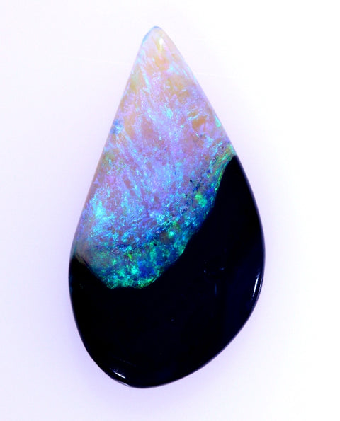 Unique Solid Black Opal