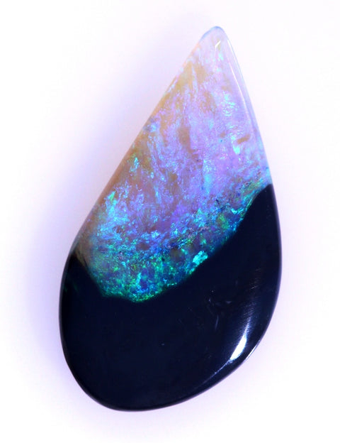 Unique Solid Black Opal
