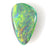 Green Orange Gold - Solid Black Opal - 191 / 12.52ct freeshipping - Global Opals