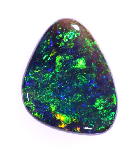 Brilliant solid black Opal! (193)