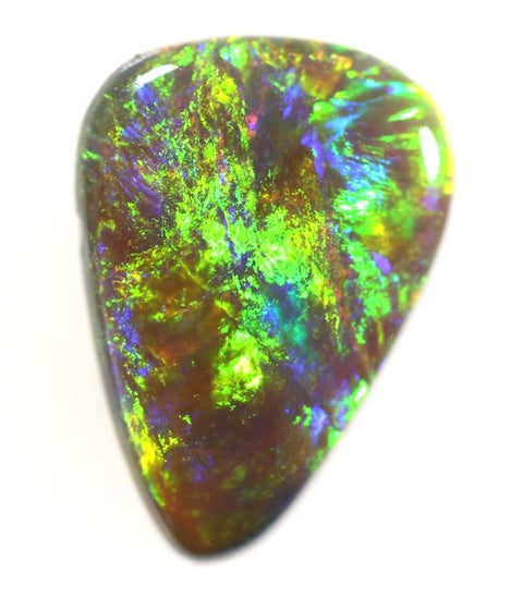 1.25 carat Brilliant Semi-black Opal!