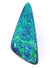 1.60 carat free-form blue/green solid black Opal