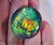 Brilliant Large Black Opal Gemstone (Val Cert $37+K)! (360) 33.12ct freeshipping - Global Opals