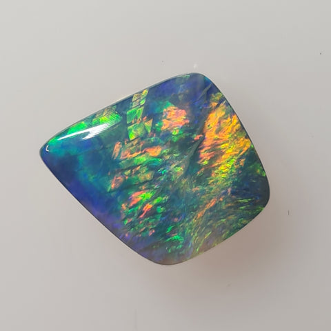 Unique Bright Multi-Coloured Free-Form Opal! 5101 / 3.58ct freeshipping - Global Opals