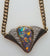 Gem Red Multi-Coloured Solid Black Opal 18ct Gold Pendant 101 freeshipping - Global Opals