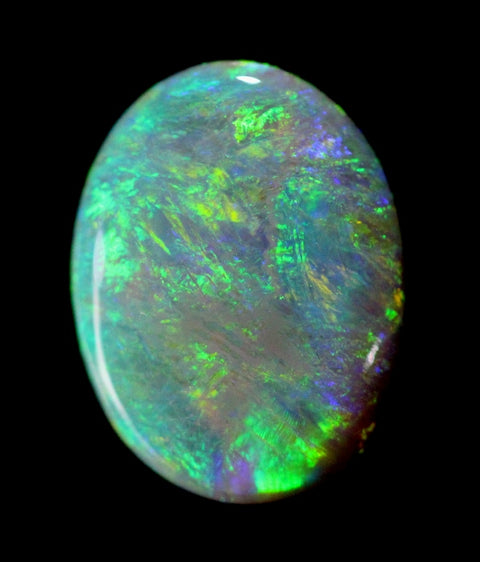 Brilliant Green Orange Gold Solid Opal 2.08ct / 203 freeshipping - Global Opals