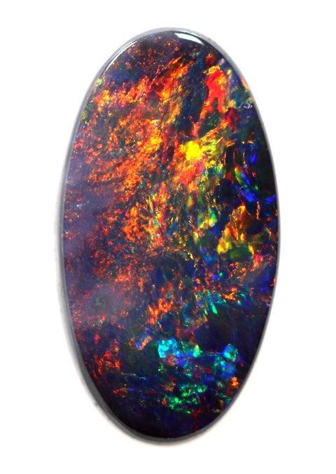 .91 carat red multi-coloured Opal!
