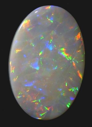 Great Display of Bright Mixed Colour Solid Mined Dark Opal 13.81ct / 610 freeshipping - Global Opals