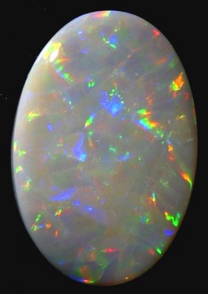 Great Display of Bright Mixed Colour Solid Mined Dark Opal 13.81ct / 610 freeshipping - Global Opals