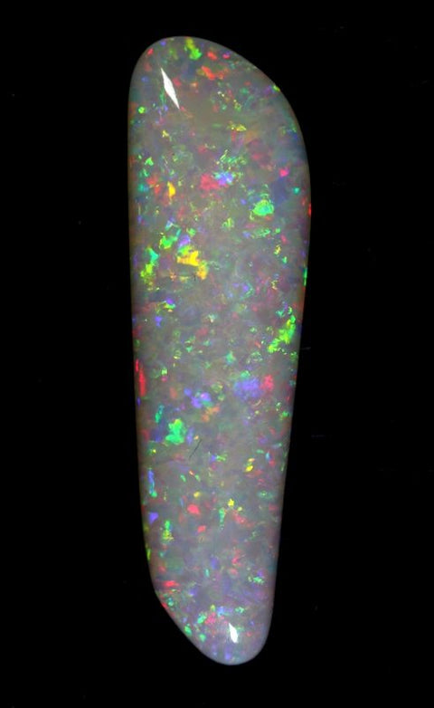 10.03 cts Red Multi-Coloured pin fire pattern  light Opal