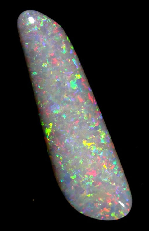 10.03 cts Red Multi-Coloured pin fire pattern  light Opal