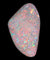 Bright Solid Australian Light Opal Red Pin Fire Pattern! 7.39ct  240 freeshipping - Global Opals