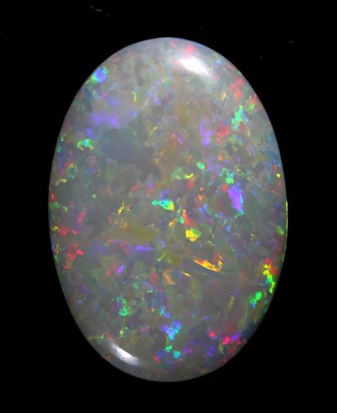 10.79 carat large sparkling White solid Opal