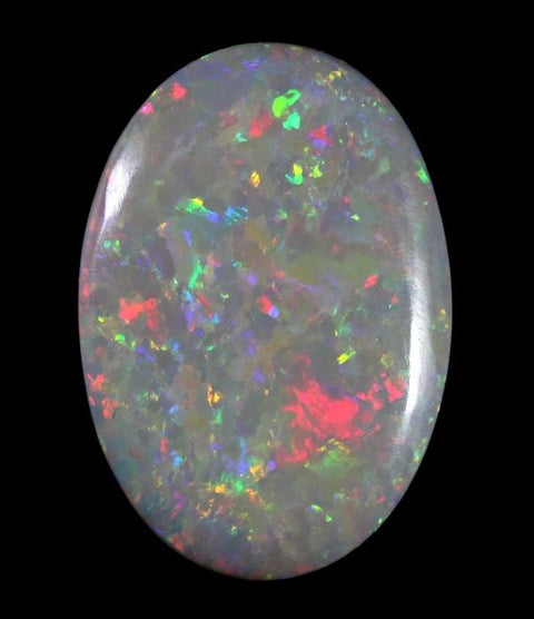10.79 carat large sparkling White solid Opal