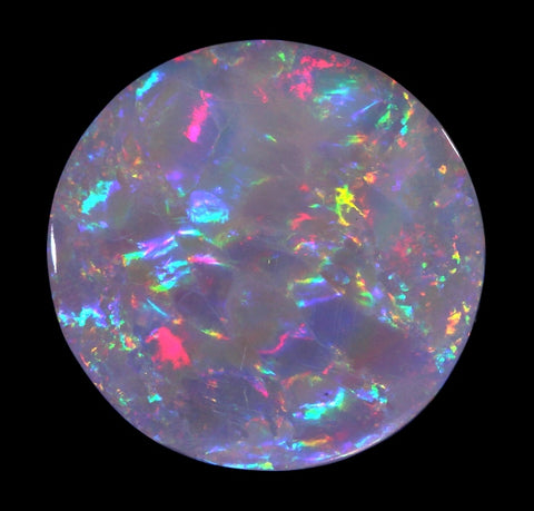 Brilliant Spectrum Colour Solid Opal 8.33ct / 245 freeshipping - Global Opals