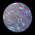Brilliant Spectrum Colour Solid Opal 8.33ct / 245 freeshipping - Global Opals