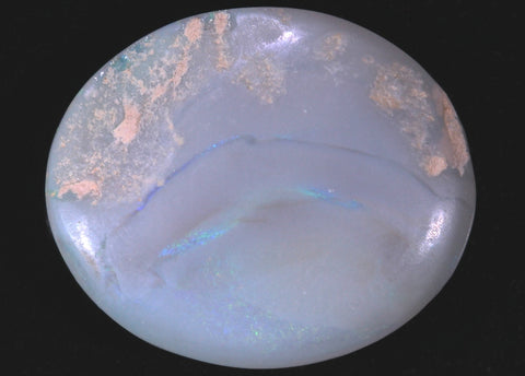 BIG Exquisite Solid 19.63ct Light Opal..Red Multi-Colour Pin Fire! 251 freeshipping - Global Opals