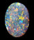 261 - Brilliant Dar k Opal 6.20carats -  A Stunning Piece! free shipping