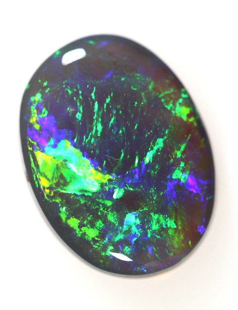 Lightning Ridge Solid Black Opal 295 / 3.29ct freeshipping - Global Opals