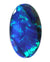 3D blue solid black Opal!